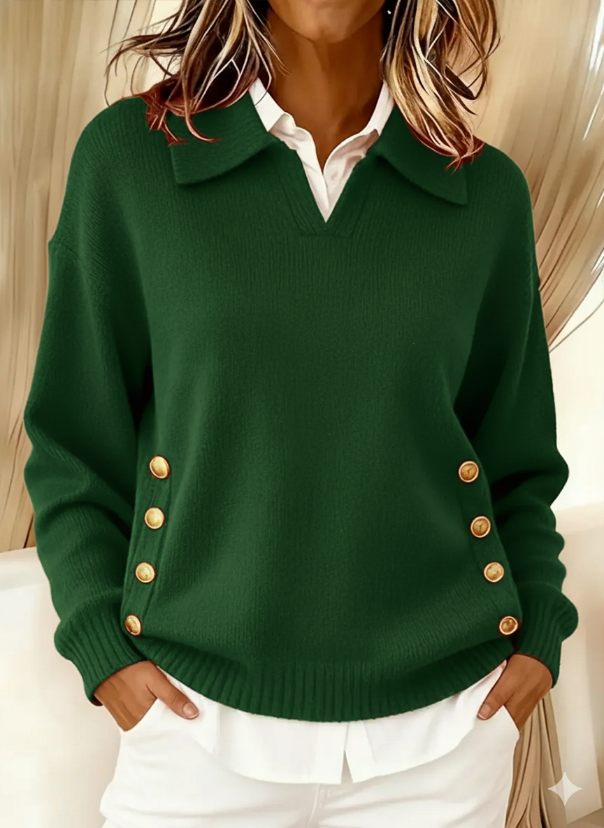 ESTILO FÁCIL | Jersey con cuello en V