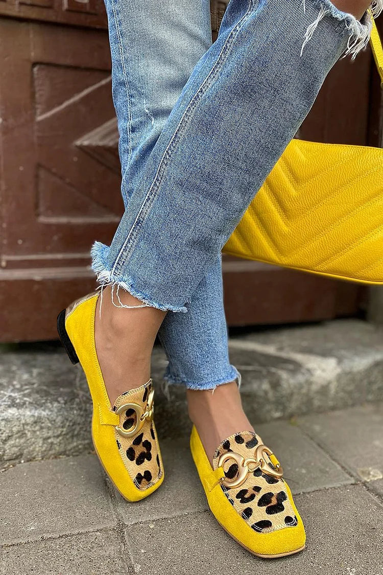 SALVAJE | Mocasines con estampado animal