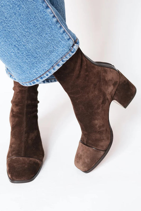 ALTURA | Botas de tacón con punta cuadrada