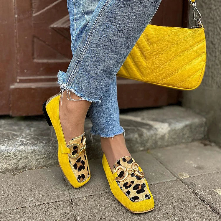 SALVAJE | Mocasines con estampado animal