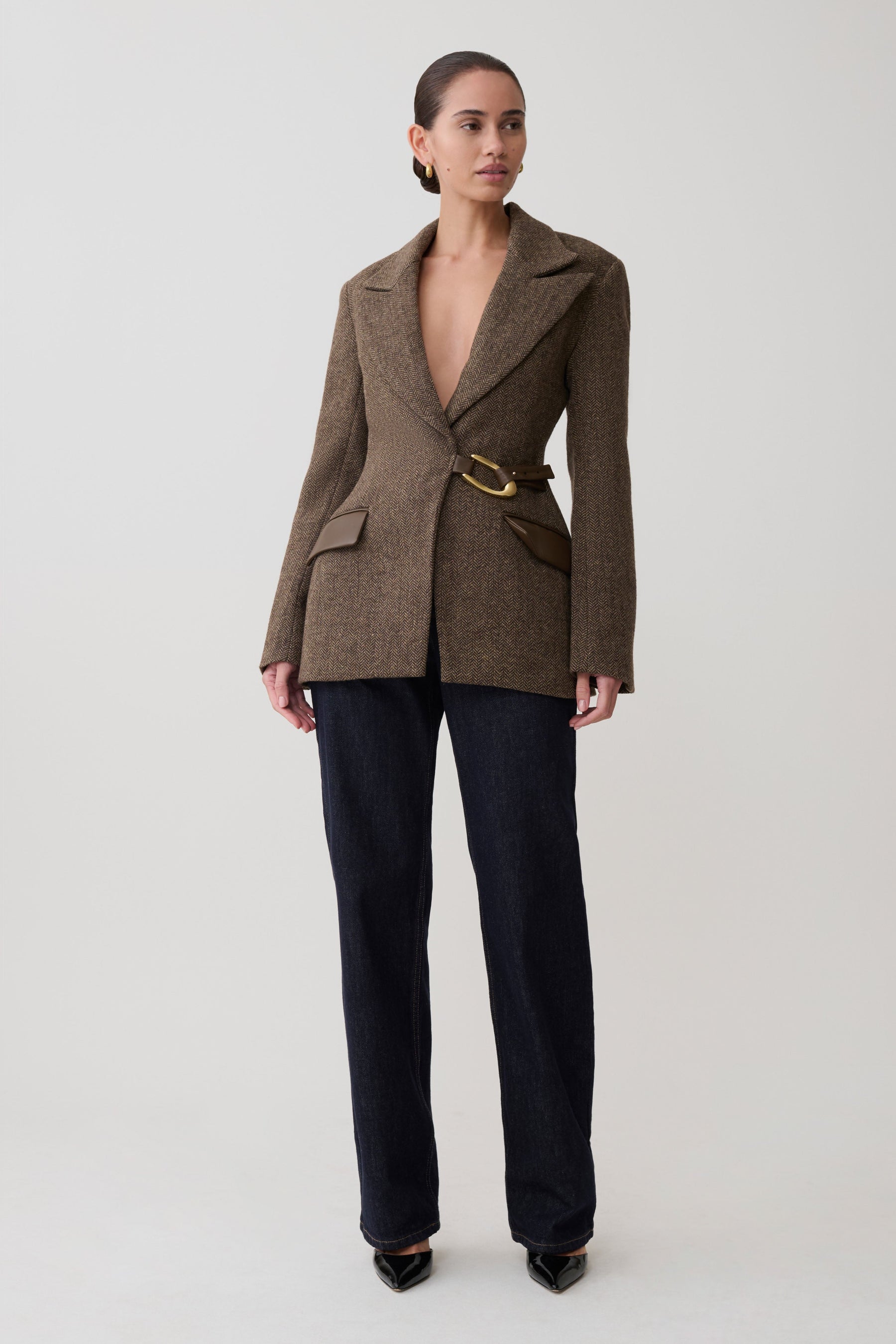 Blazer estructurado Roma  - Espiga