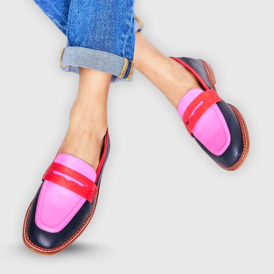 CONTRASTE | Mocasines bicolor