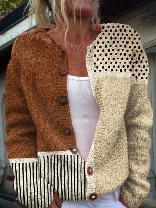 MEZCLA | Cárdigan patchwork vintage