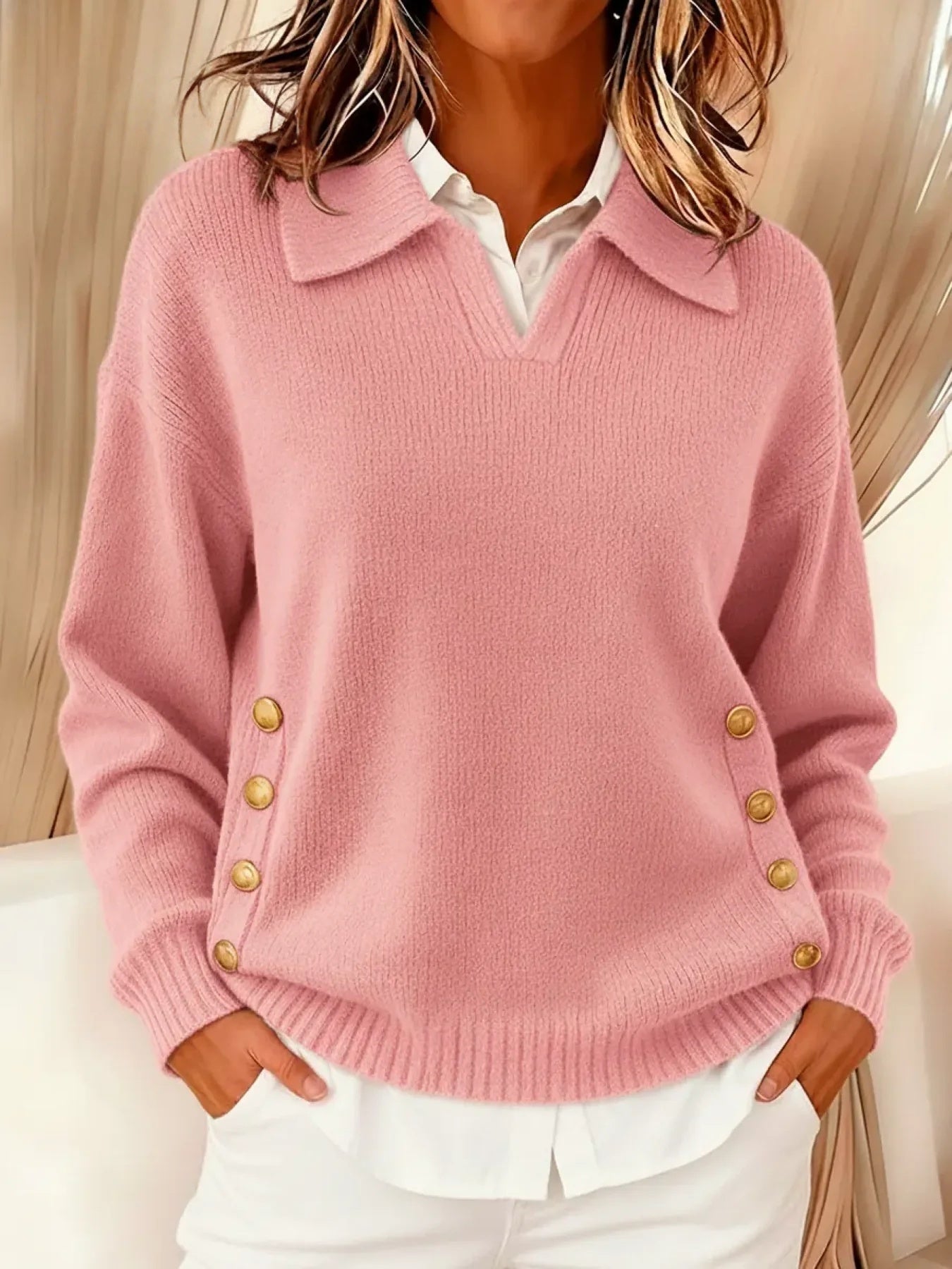 ESTILO FÁCIL | Jersey con cuello en V