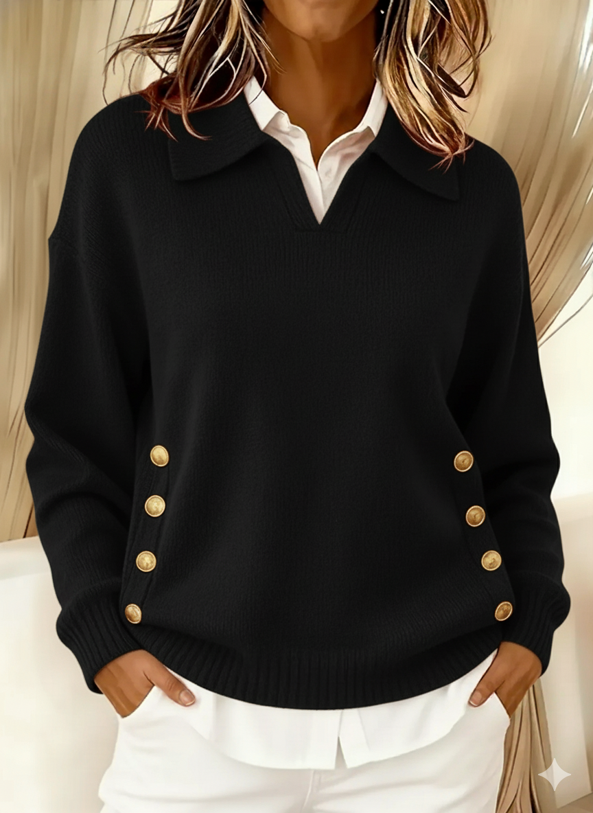 ESTILO FÁCIL | Jersey con cuello en V