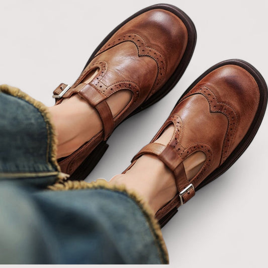 EQUILIBRIO | Zapatos Mary Jane de piel