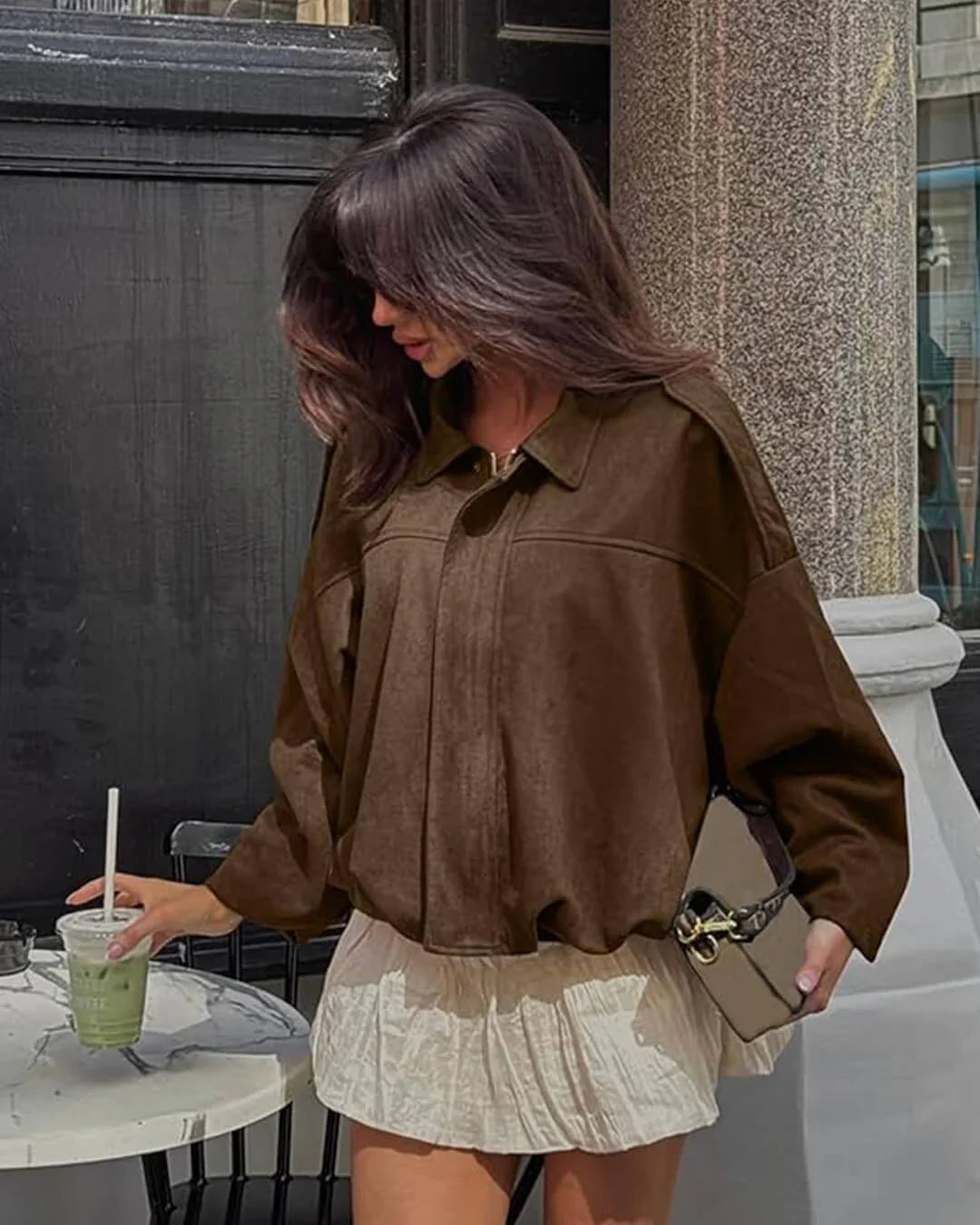 IMPACTO | Chaqueta bomber efecto ante