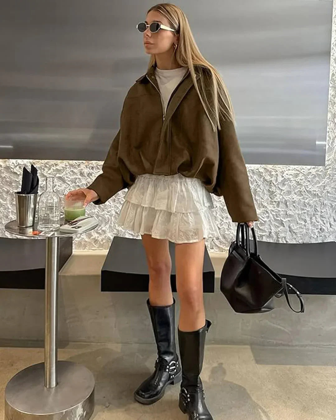IMPACTO | Chaqueta bomber efecto ante