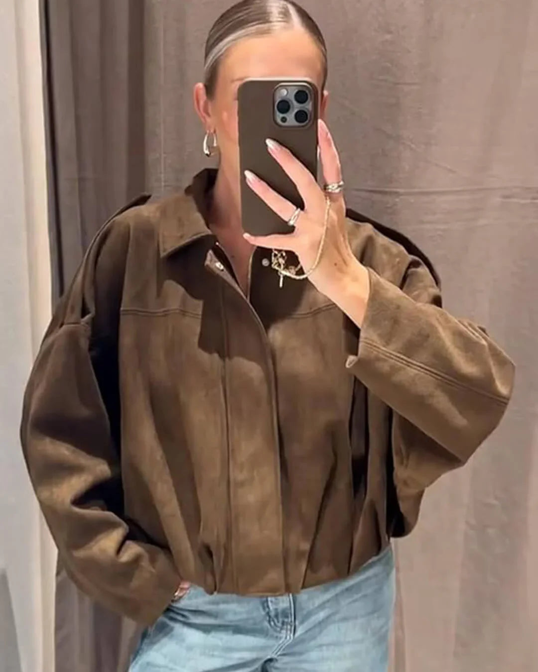 IMPACTO | Chaqueta bomber efecto ante